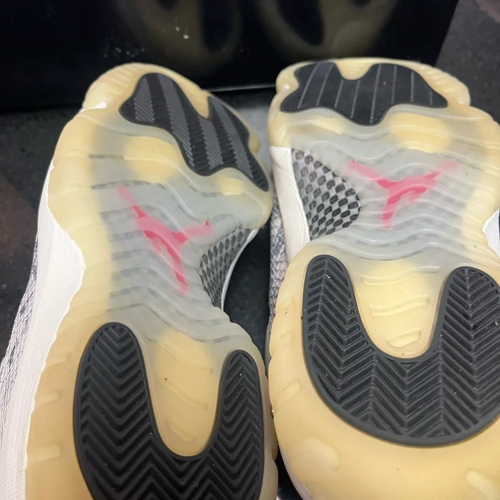 The Air Jordan 11 Low LE “Snakeskin” sz 11.5